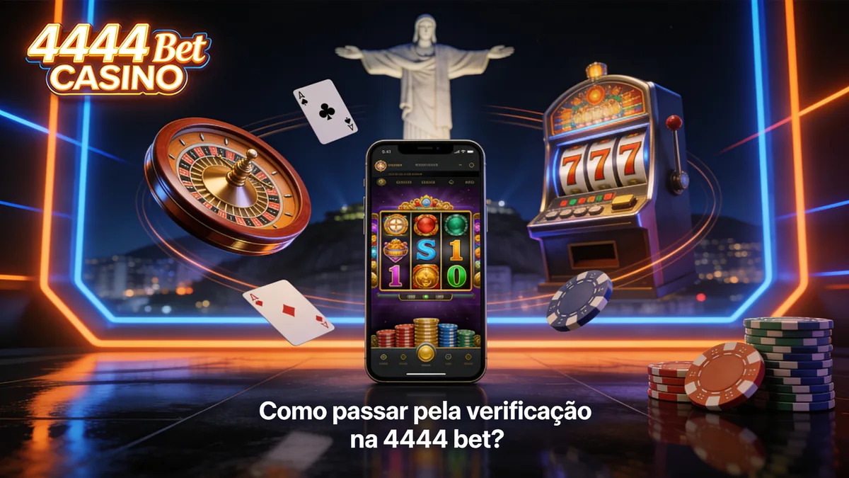 4444 bet no Brasil — Como passar pela verificação na 4444 bet?